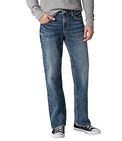 Silver Jeans Co. Gordie Classic Straight Leg Performance Stretch Jeans