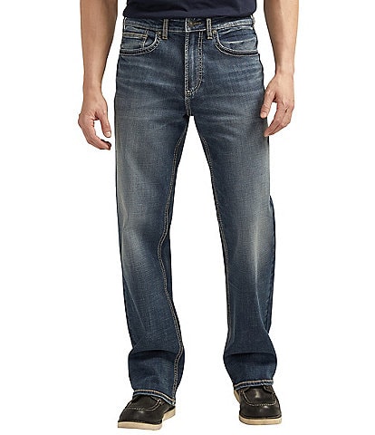 Silver Jeans Co. Gordie Relaxed Fit Straight Legs Jeans