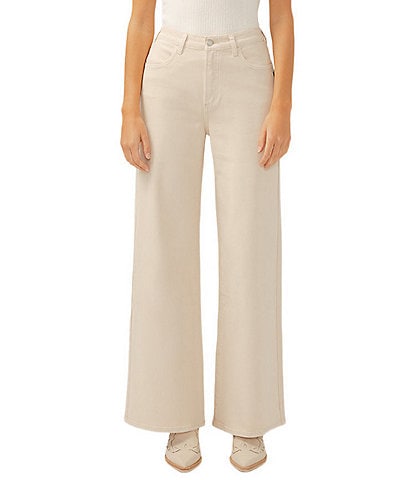 Silver Jeans Co. High Rise Slim Fit Wide Leg Jeans