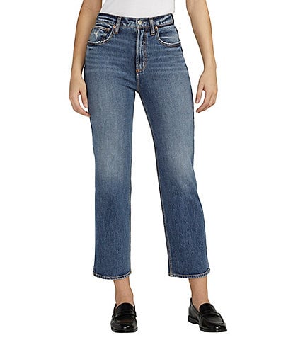 Silver Jeans Co. High Rise Straight Jeans