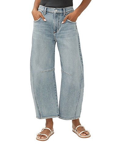 Silver Jeans Co. Horseshoe Tapered Relaxed Fit Denim Barrel Jeans