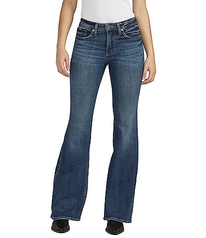 Silver Jeans Co. Most Wanted Mid Rise Flare Jeans
