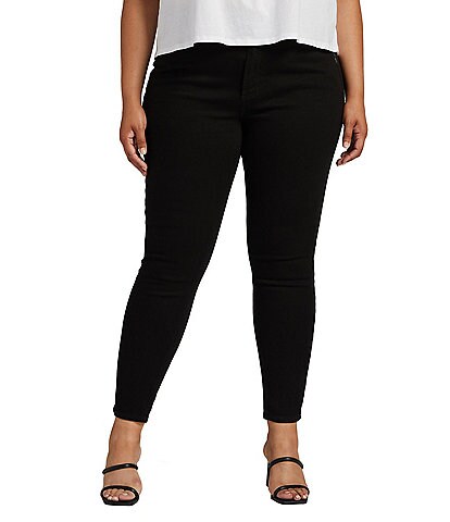 Silver Jeans Co. Plus Size Infinite Fit High Rise Skinny Jeans