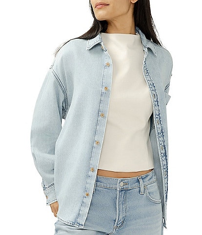 Silver Jeans Co. Relaxed Fit Denim Shirt