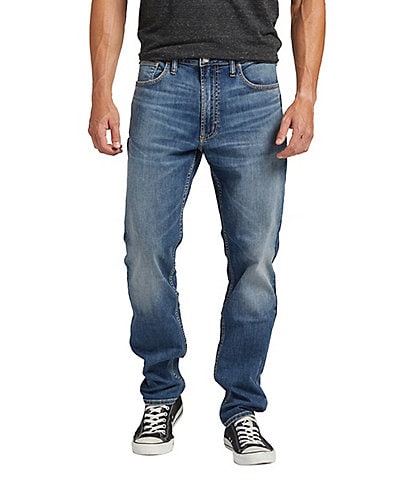 Silver Jeans Co. Eddie Relaxed-Fit Tapered-Leg Jeans