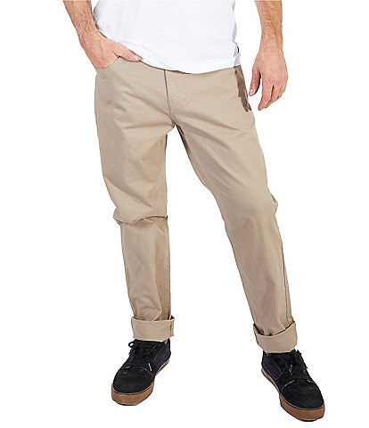 Silver Jeans Co. Skinny Fit Stretch Twill Chino Pants