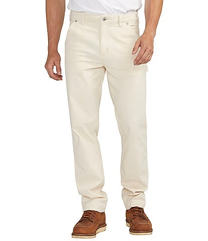 Silver Jeans Co. Straight-Leg Low Flex Denim Painter Pants