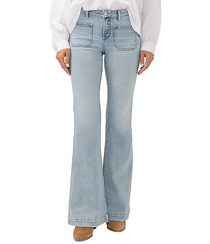 Silver Jeans Co. Suki Mid Rise Flare Leg Jeans