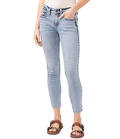 Silver Jeans Co. Suki Mid Rise Skinny Jeans