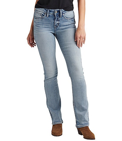 Silver Jeans Co. Suki Mid Rise Slim Bootcut Jeans