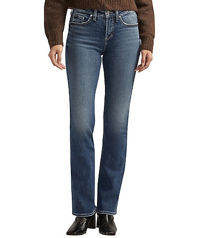 Silver Jeans Co. Suki Mid Rise Slim Power Stretch Bootcut Jeans