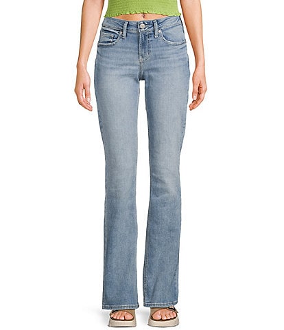 Silver Jeans Co. Suki Slim Fit Mid Rise Bootcut Jeans