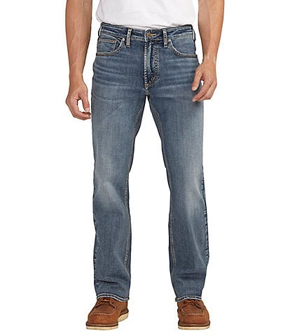 Silver Jeans Co. Zac Max Flex Relaxed Fit Straight Denim Jeans