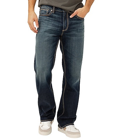 Silver Jeans Co. Zac Relaxed Fit Straight Leg Jeans