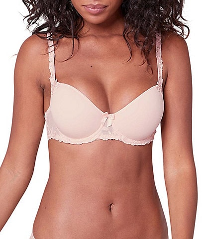 Simone Perele Andora 3D Molded Lace Embroidered Demi Underwire Bra