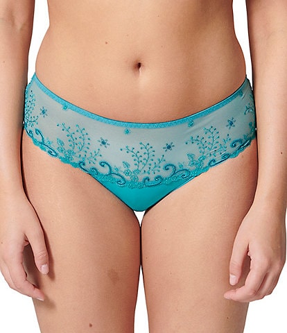 Simone Perele Delice Floral Embroidered Bikini Panty