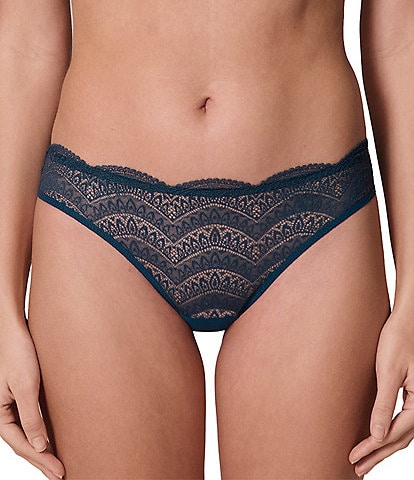 Simone Perele Karma Mid Rise Lace Bikini Panty