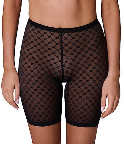 Simone Perele Plume Geo Lace Low Control Shaper Short