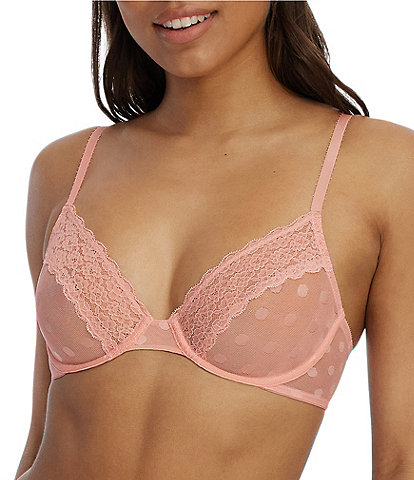 Buy Victoria's Secret White Bow Smooth Lightly Lined Demi Bra from Next  Denmark