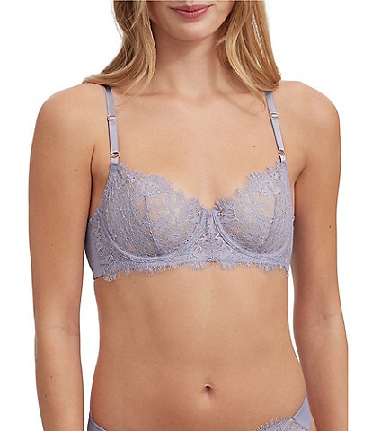 Skarlett Blue Entice Eyelash Lace Unlined Balconette Bra