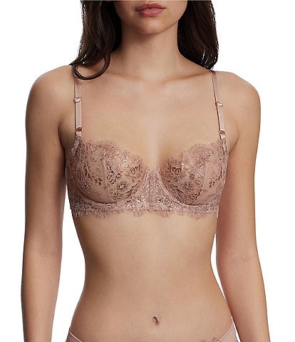 Skarlett Blue Entice Eyelash Lace Unlined Balconette Bra