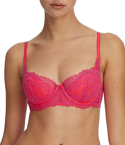 Buy Victoria's Secret Lipstick Red Lace Lightly Lined Demi Bra from Next  Slovakia