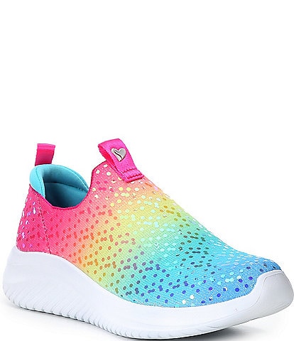Skechers Girls' Slip-Ons Ultra Flex 3.0 Machine Washable Sneakers (Toddler)