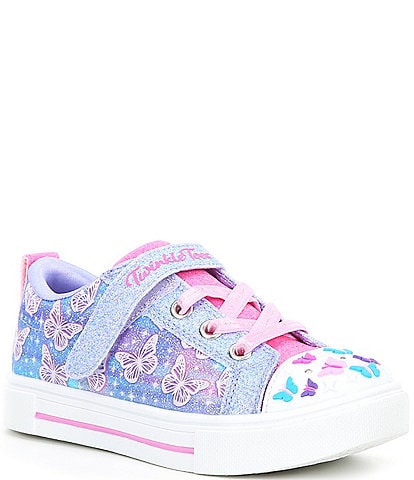 Skechers Girls' Twinkle Toes: Twinkle Sparks Ombre Flutter Lighted Sneakers (Toddler)