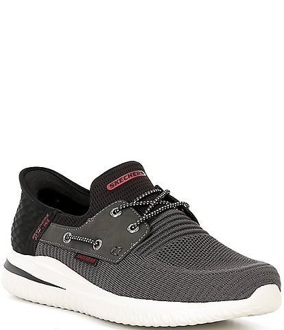 Skechers Men's Delson 3.0 Roth Washable Knit Slip-Ins