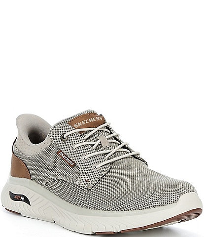 Skechers Men's Slip-ins Relaxed Fit: Arch Fit Crosser Ruger Slip On Sneakers