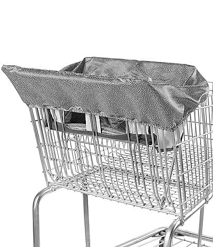 Skip Hop Grey Swirl Dot Shopping Cart & Baby High Chair Cover
