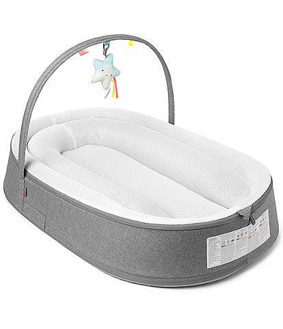Skip Hop Playful Retreat Baby Nest with Detachable Toy Arch