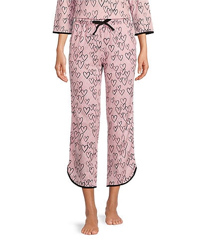 Sleep On It Girls Glitter Leopard 2-Piece Pajama Pants Sleep Set