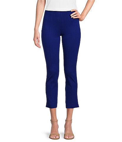 NECHOLOGY Womens Casual Pants Women's Pull on Solid Knit Easy Fit