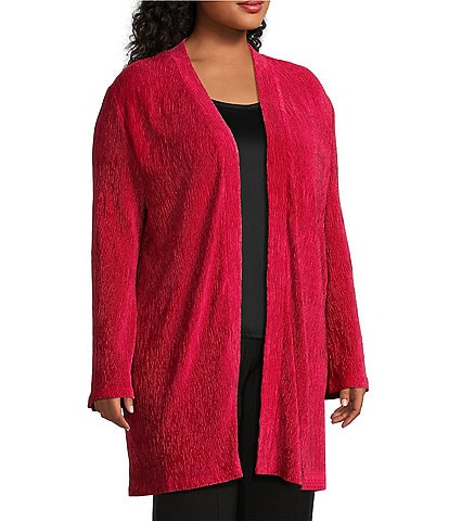 red cardigan Women s Plus Size Clothing Dillard s