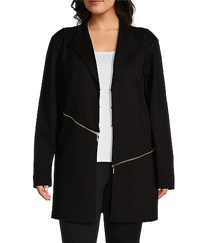 Dillards plus size winter coats best sale