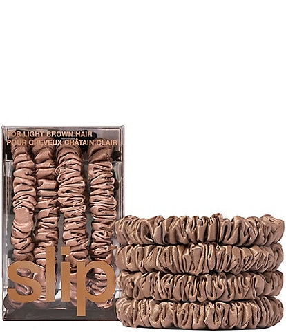 Slip Silk Back To Basics Skinny Scrunchies