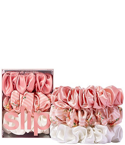 Slip Silk Petal Large Scrunchies