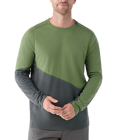 SmartWool Color Block Mountain Bike Long Sleeve T-Shirt