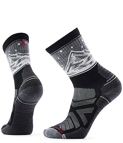 SmartWool Hike Light Cushion Valley View Crew Socks