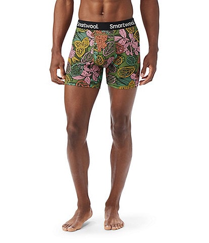 Smartwool Merino 4.75" Tropical Floral Print Boxer Brief