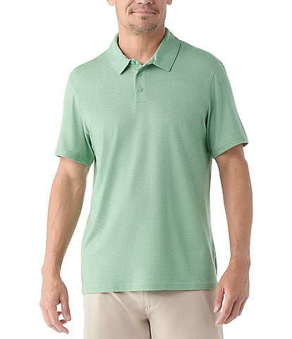 SmartWool Performance Solid Short Sleeve Polo Shirt
