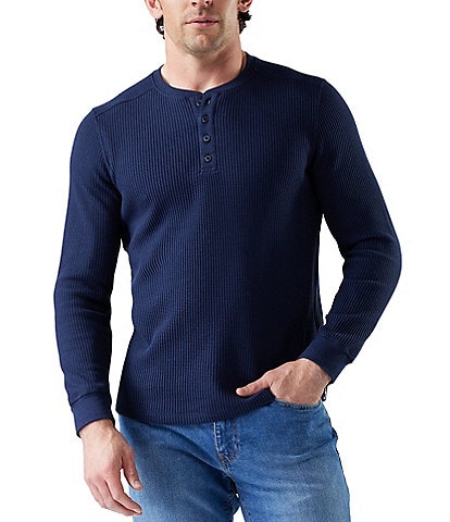 SmartWool Waffle Long Sleeve Henley Shirt