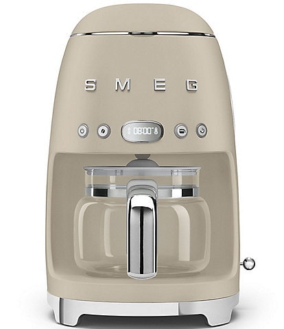 Smeg 50's Retro Matte Drip Filter 10-Cup Coffee Maker