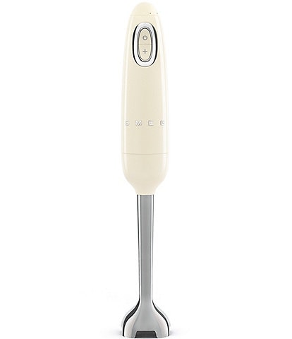 Smeg 50's Retro-Style Handheld Immersion Blender 5 Speeds with Turbo Boost Stainless Steel Blades