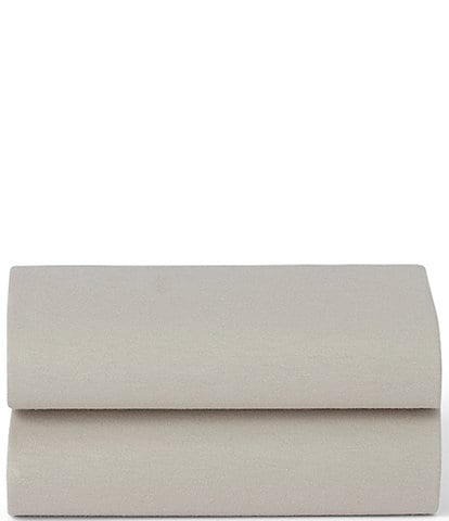 Snuz Bassinet Solid Color Twin Pack Fitted Sheets