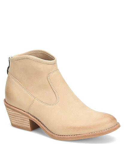 Sofft Aisley Unlined Leather Western Booties