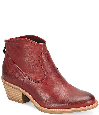 Sofft Aisley Unlined Leather Western Booties