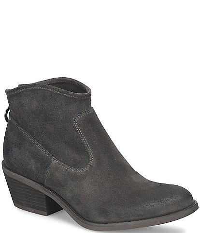 Sofft Aisley Unlined Suede Western Booties