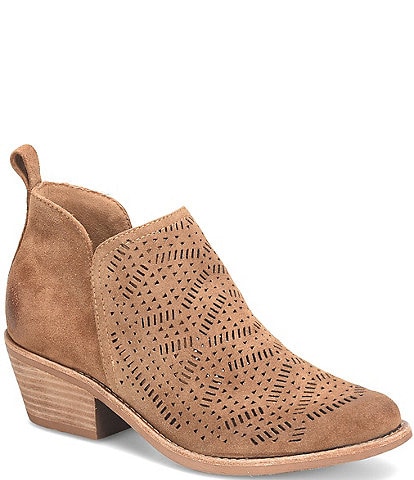 Sofft Augustina Suede Ankle Booties